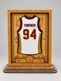Personalized Basketball Mini Jersey Display