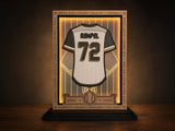 Personalized Baseball Jersey Display
