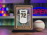 Personalized Baseball Jersey Display