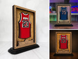 Personalized Basketball Mini Jersey Display