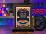 Personalized Hockey Mini Jersey Display