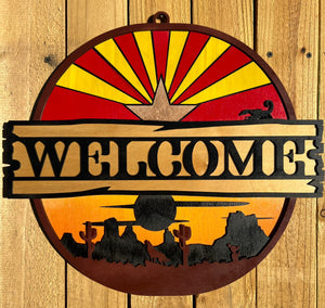 Arizona Welcome Sign