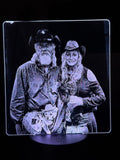 Custom Edge‑Lit Portrait Lamp – Personalized LED Keepsake from Your Photo