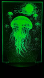 Jellyfish Drift Acrylic Lamp – Cosmic Calm Beneath the Wave