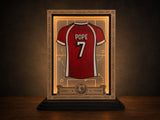 Personalized Soccer Mini Jersey Display
