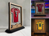 Personalized Soccer Mini Jersey Display