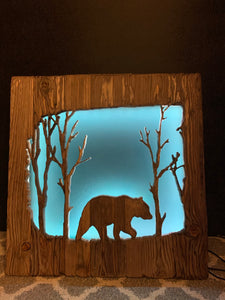 Bear in Trees Lightbox