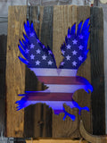 Eagle with Flag Back Lightbox